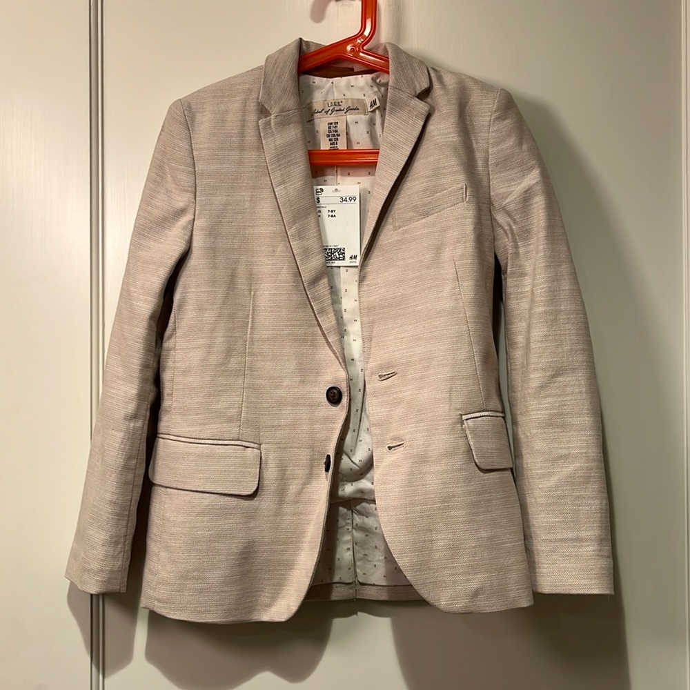 H&M kids cotton blazer and pants